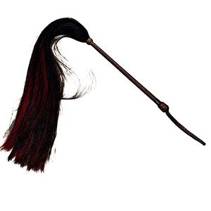 Authentic Vintage Gucci Rare 1930’s Web Dyed Pony Hair Horse Whip